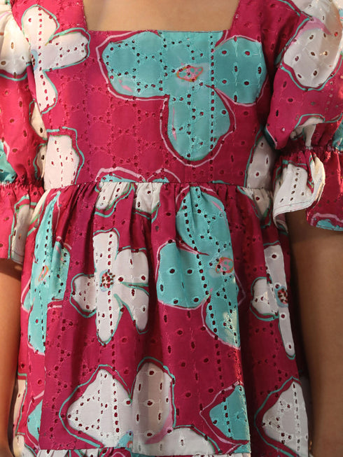 Girl's' Pink Dress